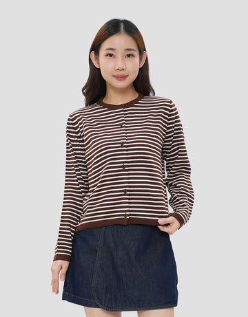 NEVADA STRIPE CARDIGAN WANITA