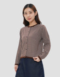 NEVADA STRIPE CARDIGAN WANITA