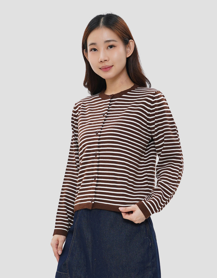 NEVADA STRIPE CARDIGAN WANITA