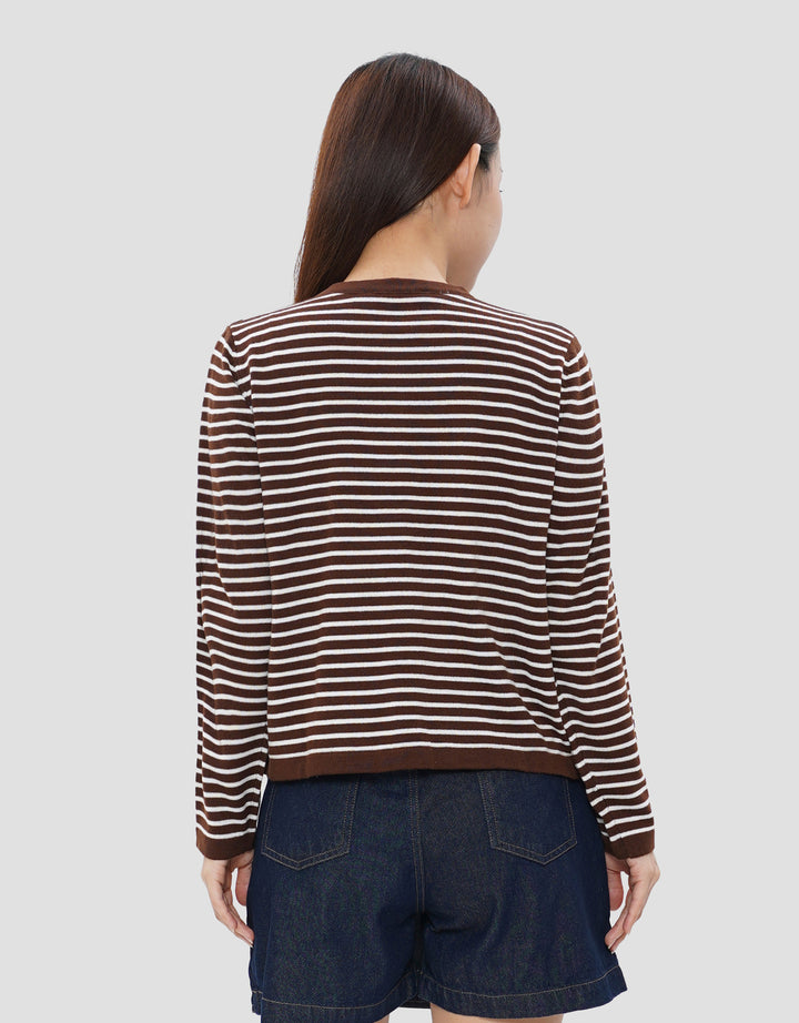 NEVADA STRIPE CARDIGAN WANITA