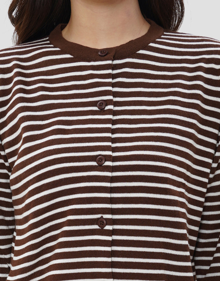 NEVADA STRIPE CARDIGAN WANITA