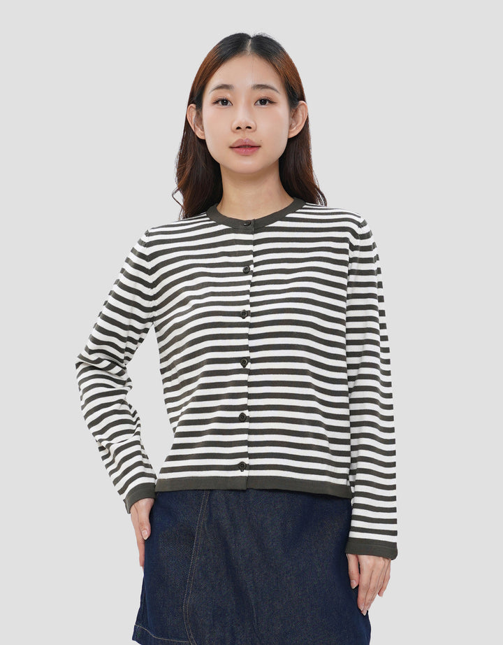 NEVADA STRIPE CARDIGAN WANITA