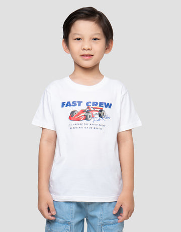 LITTLE M FAST CREW KAOS ANAK LAKI-LAKI