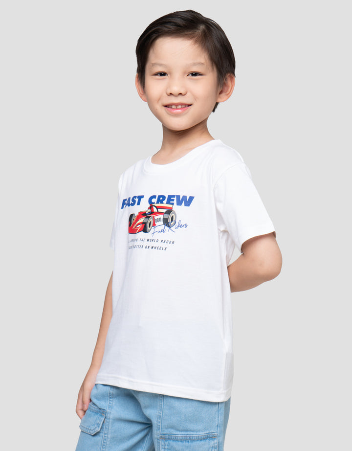 LITTLE M FAST CREW KAOS ANAK LAKI-LAKI