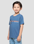 LITTLE M GET READY PRINT KAOS ANAK LAKI-LAKI