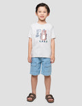LITTLE M LETS GO CAMP KAOS ANAK LAKI-LAKI