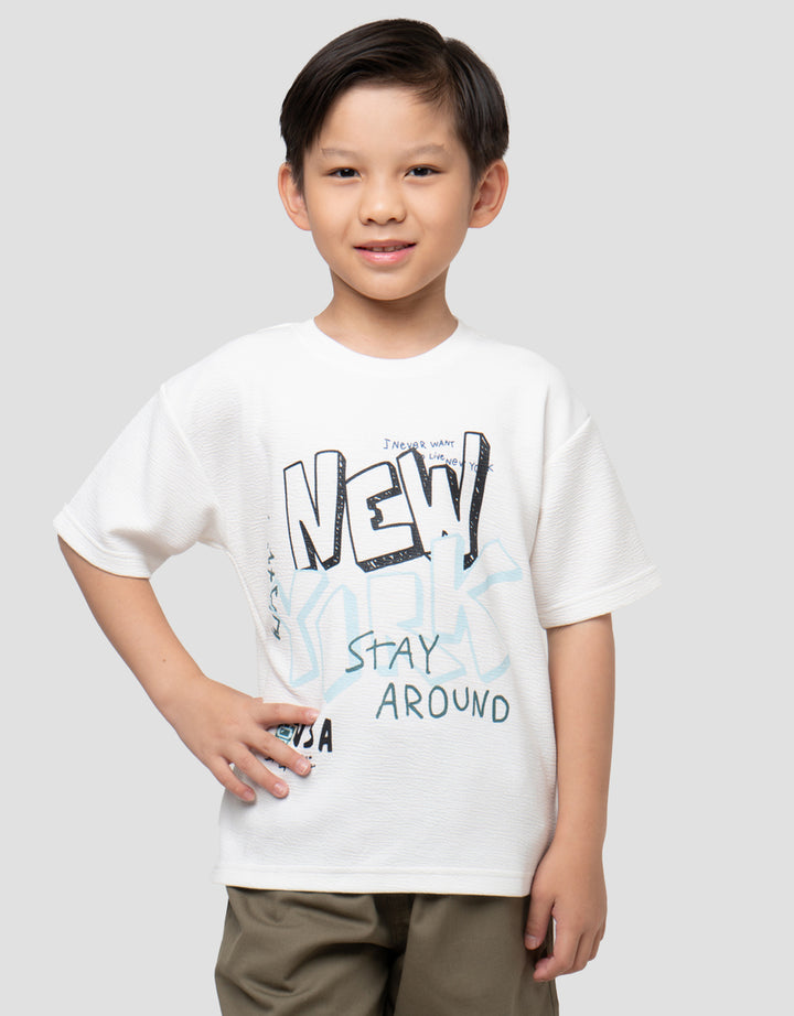 LITTLE M NEW YORK KAOS OVERSIZE ANAK LAKI-LAKI