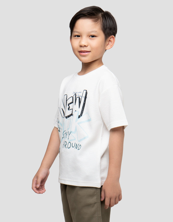 LITTLE M NEW YORK KAOS OVERSIZE ANAK LAKI-LAKI
