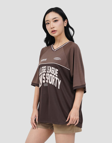 NEVADA BELIEVE KAOS OVERSIZE WANITA
