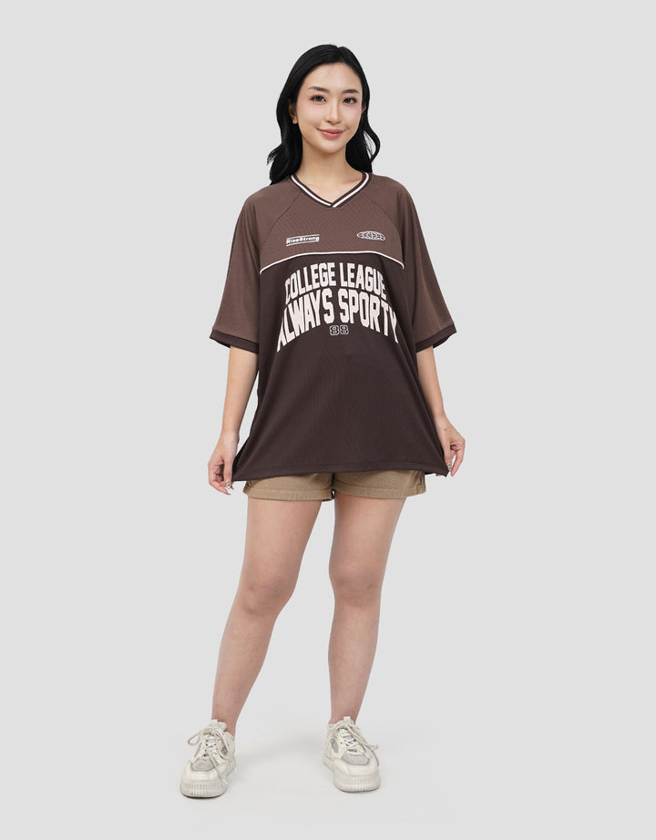 NEVADA BELIEVE KAOS OVERSIZE WANITA