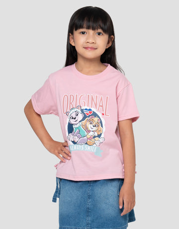 CHARACTER PAW PATROL PRINT KAOS ANAK PEREMPUAN