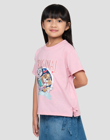 CHARACTER PAW PATROL PRINT KAOS ANAK PEREMPUAN