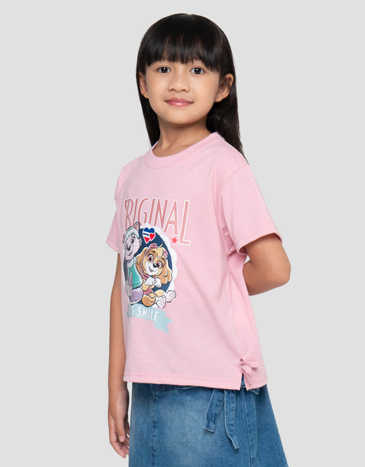 CHARACTER PAW PATROL PRINT KAOS ANAK PEREMPUAN
