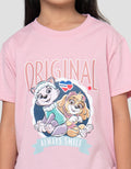 CHARACTER PAW PATROL PRINT KAOS ANAK PEREMPUAN