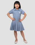 CHARACTER CINNAMOROLL PLEATS MIDI DRESS ANAK PEREMPUAN