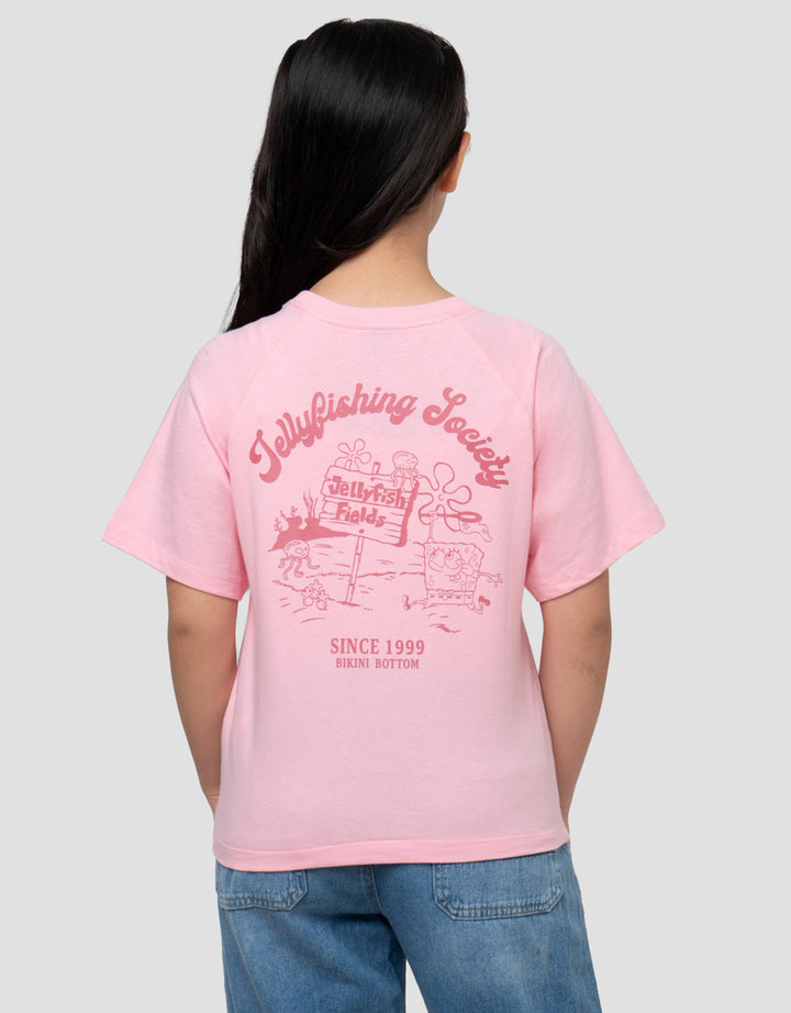 CHARACTER SPONGEBOB JELLYFISH KAOS ANAK PEREMPUAN