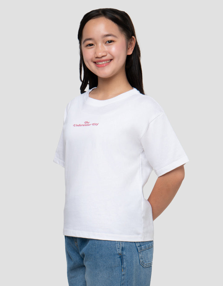 CHARACTER SPONGEBOB UNDERWATER CITY KAOS ANAK PEREMPUAN