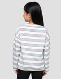 LITTLE M STRIPE KAOS ANAK PEREMPUAN
