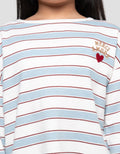 LITTLE M STRIPE KAOS ANAK PEREMPUAN