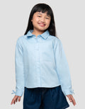LITTLE M RUFFLE COLLAR KEMEJA ANAK PEREMPUAN
