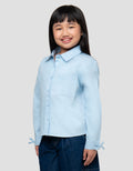 LITTLE M RUFFLE COLLAR KEMEJA ANAK PEREMPUAN