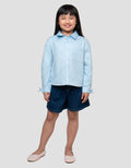 LITTLE M RUFFLE COLLAR KEMEJA ANAK PEREMPUAN