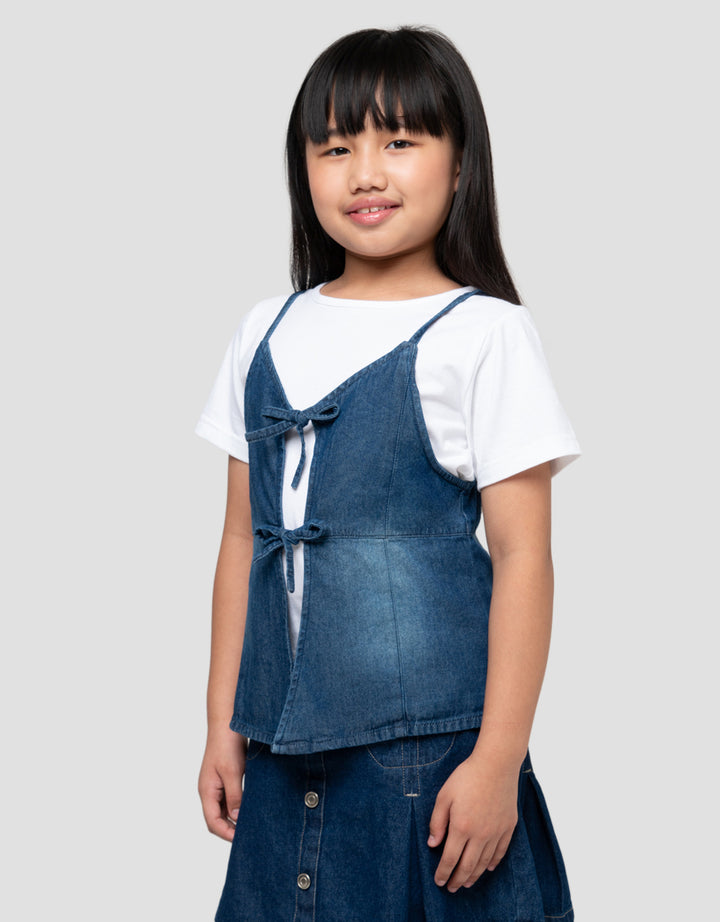 LITTLE M INNER VEST JEANS ANAK PEREMPUAN