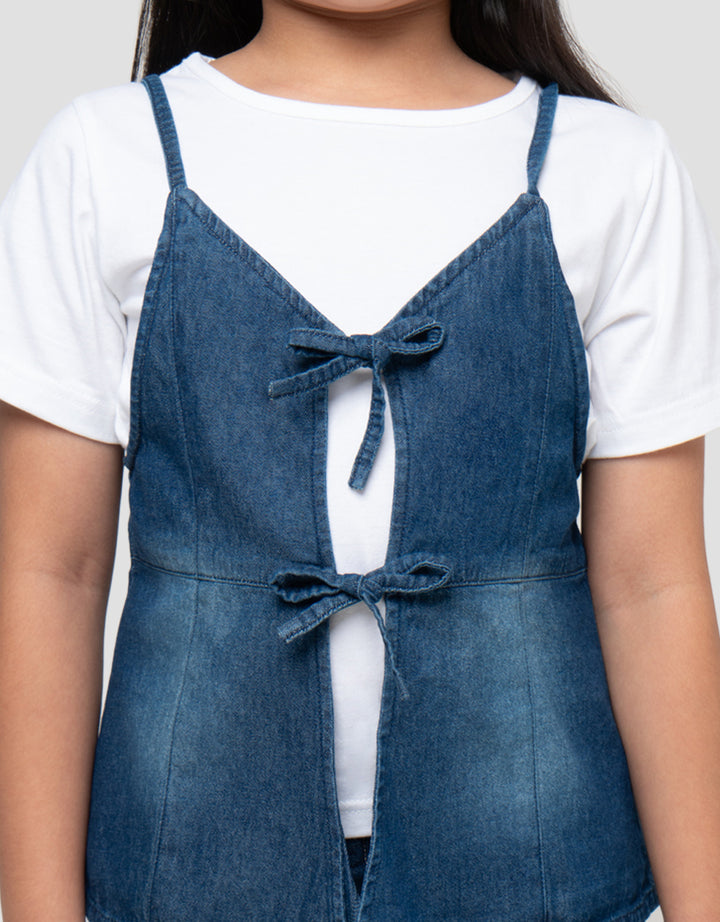 LITTLE M INNER VEST JEANS ANAK PEREMPUAN