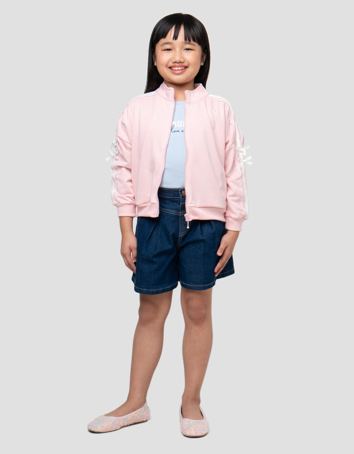 LITTLE M RIBBON JAKET ANAK PEREMPUAN