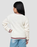 LITTLE M BORDIR HEART CARDIGAN RAJUT ANAK PEREMPUAN