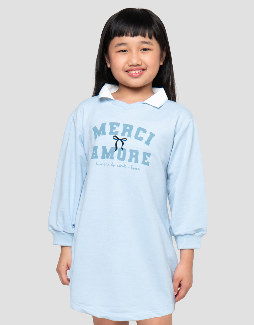 LITTLE M MERCI AMORE DRESS ANAK PEREMPUAN