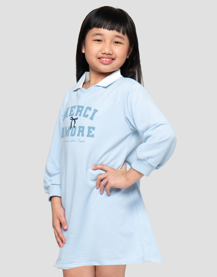 LITTLE M MERCI AMORE DRESS ANAK PEREMPUAN