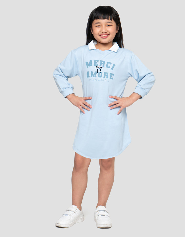 LITTLE M MERCI AMORE DRESS ANAK PEREMPUAN
