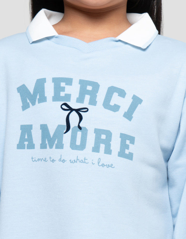 LITTLE M MERCI AMORE DRESS ANAK PEREMPUAN