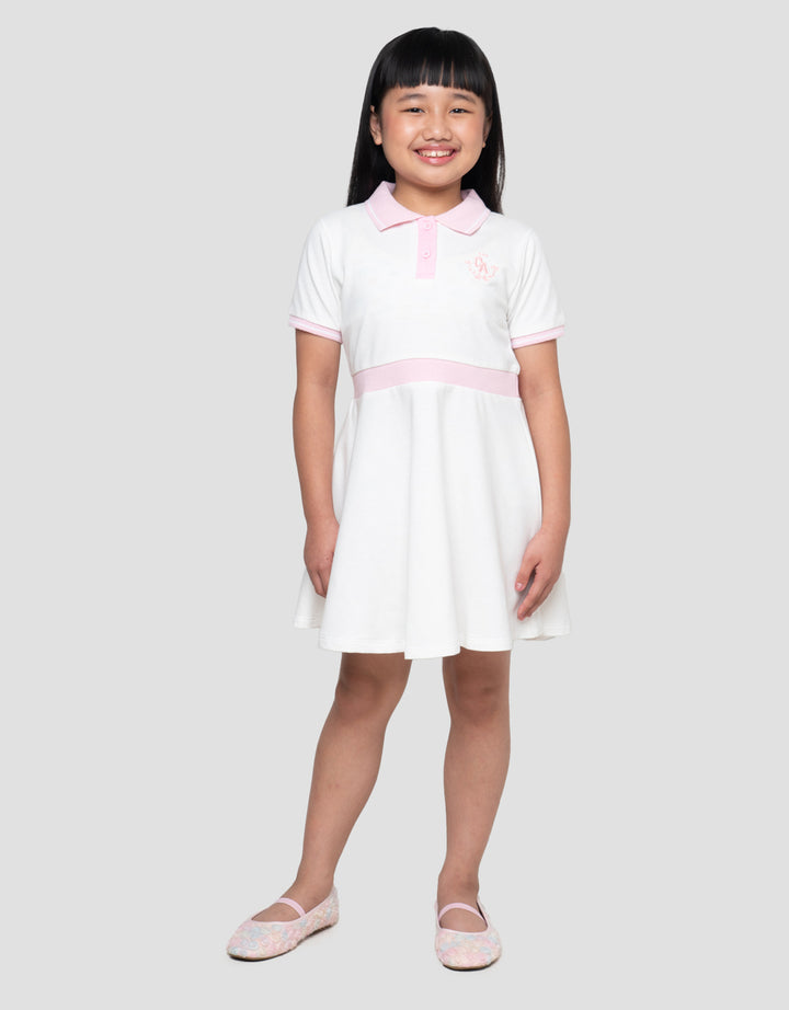 LITTLE M MIDI DRESS POLO ANAK PEREMPUAN