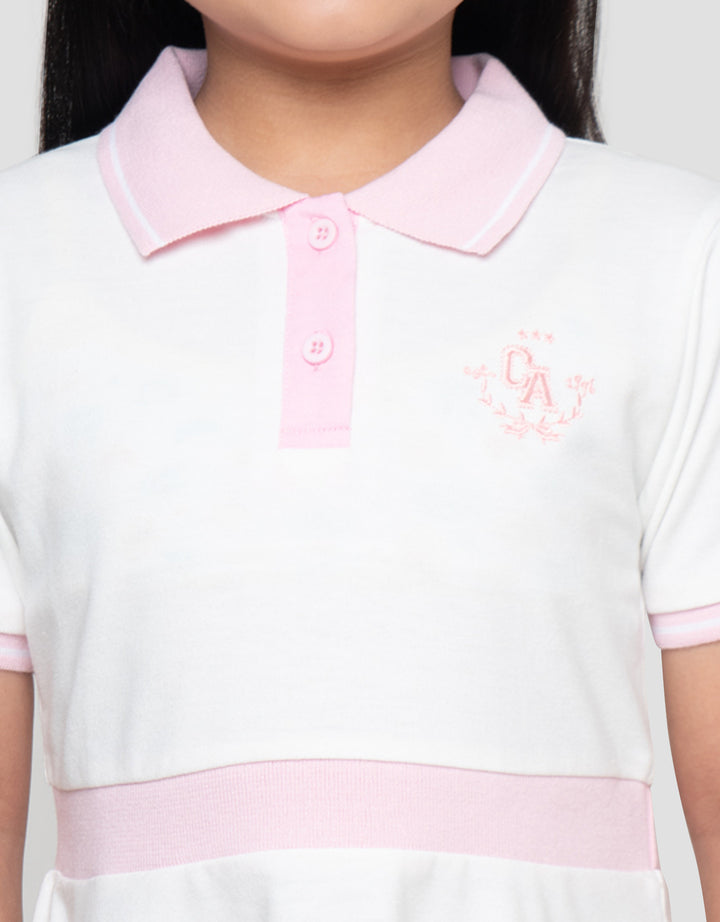 LITTLE M MIDI DRESS POLO ANAK PEREMPUAN