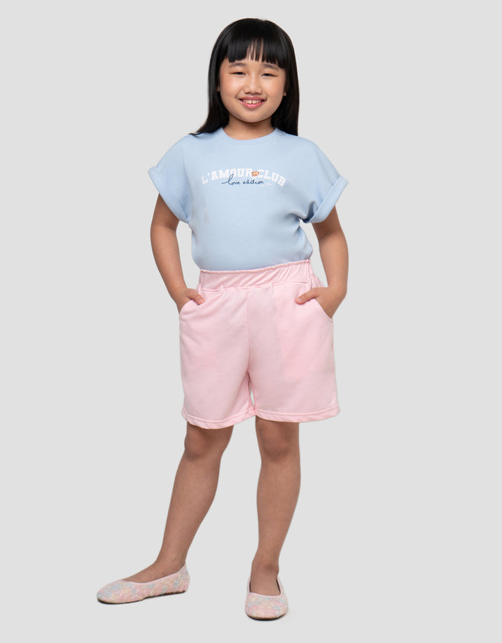 LITTLE M PAPERBAG CELANA PENDEK ANAK PEREMPUAN
