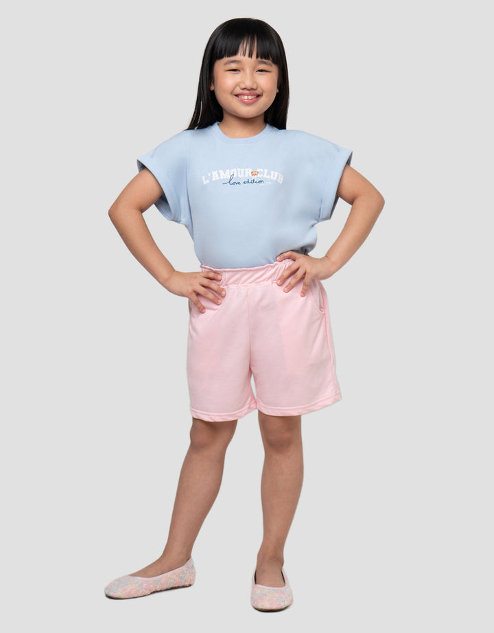 LITTLE M PAPERBAG CELANA PENDEK ANAK PEREMPUAN