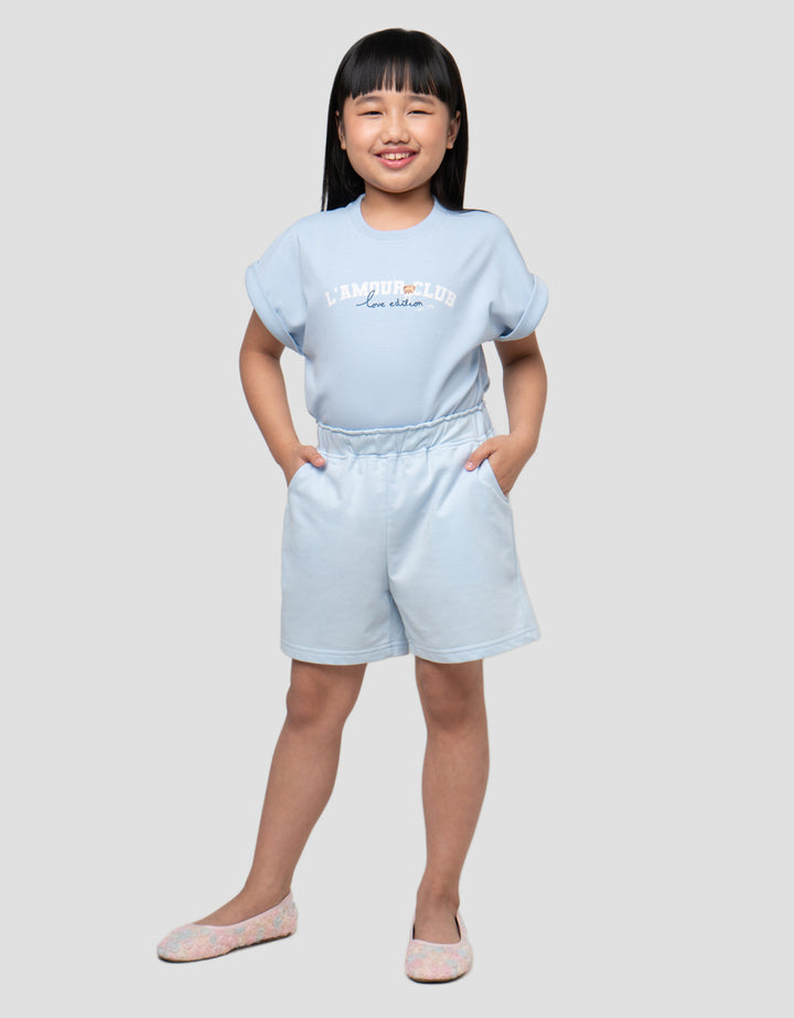 LITTLE M PAPERBAG CELANA PENDEK ANAK PEREMPUAN