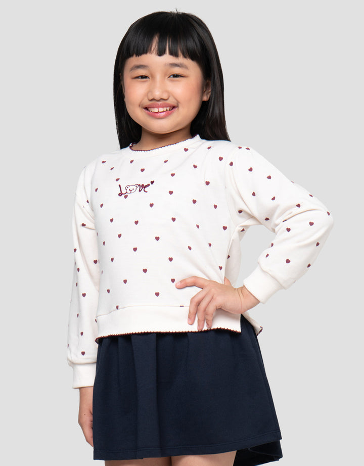 LITTLE M LOVE DRESS ANAK PEREMPUAN