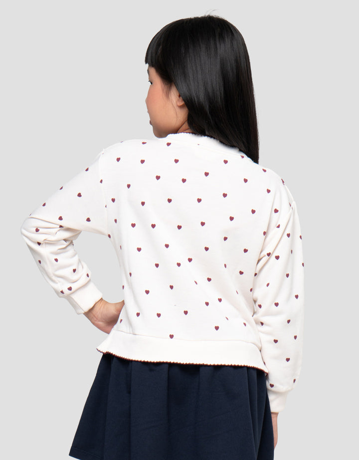 LITTLE M LOVE DRESS ANAK PEREMPUAN