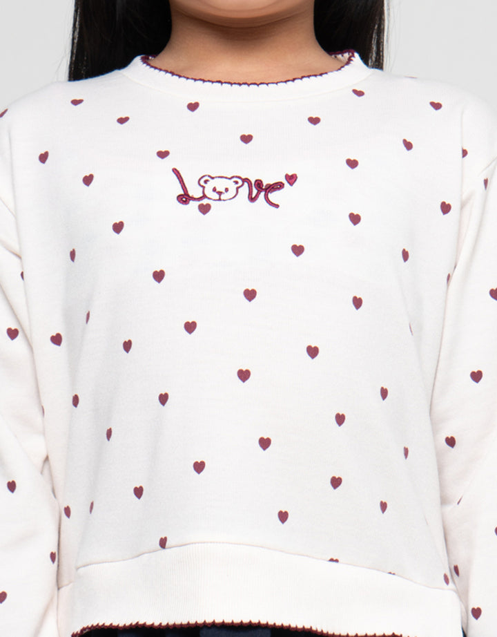 LITTLE M LOVE DRESS ANAK PEREMPUAN
