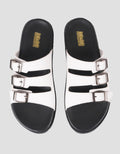 MXM THREE BUCKLE SANDAL SLIPPER SL04 WANITA