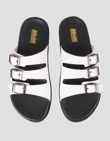 MXM THREE BUCKLE SANDAL SLIPPER SL04 WANITA