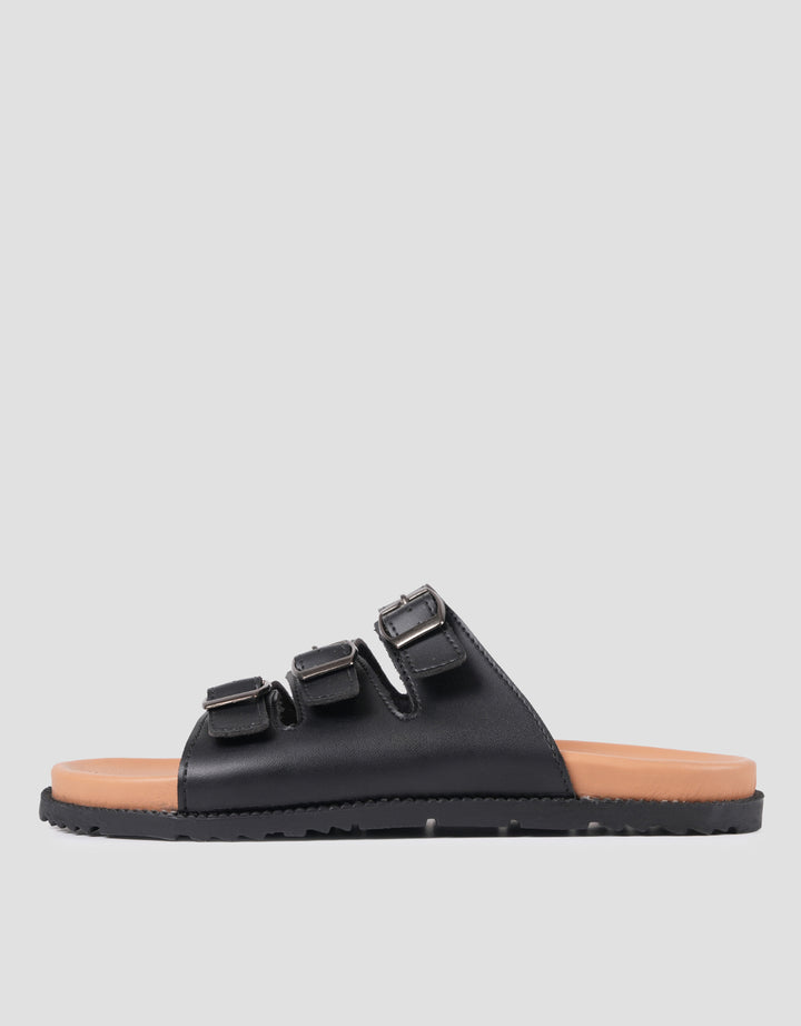 MXM THREE BUCKLE SANDAL SLIPPER SL04 WANITA