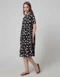 ST. YVES Short Sleeve Midi Dress Granny Bonnet