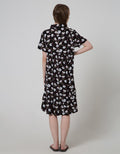 ST. YVES Short Sleeve Midi Dress Granny Bonnet