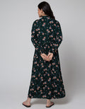 St. Yves Long Sleeve Maxi Dress Camelia Fall