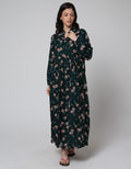 St. Yves Long Sleeve Maxi Dress Camelia Fall