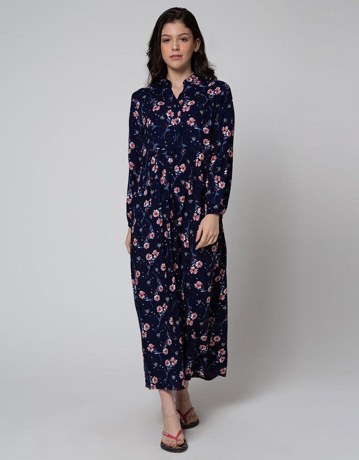 St. Yves Long Sleeve Maxi Dress Camelia Fall